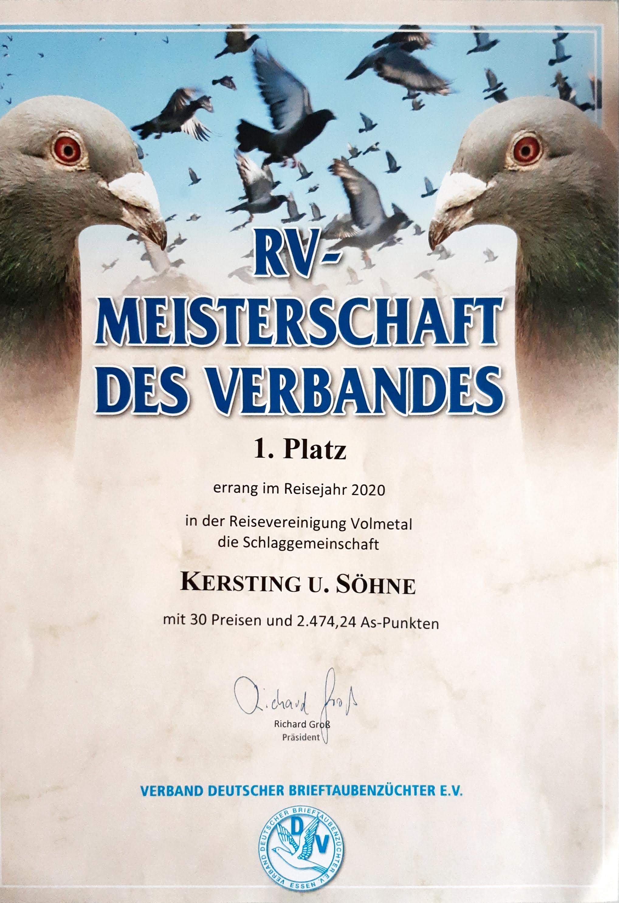 RV-Verbandsmeisterschaft 2020